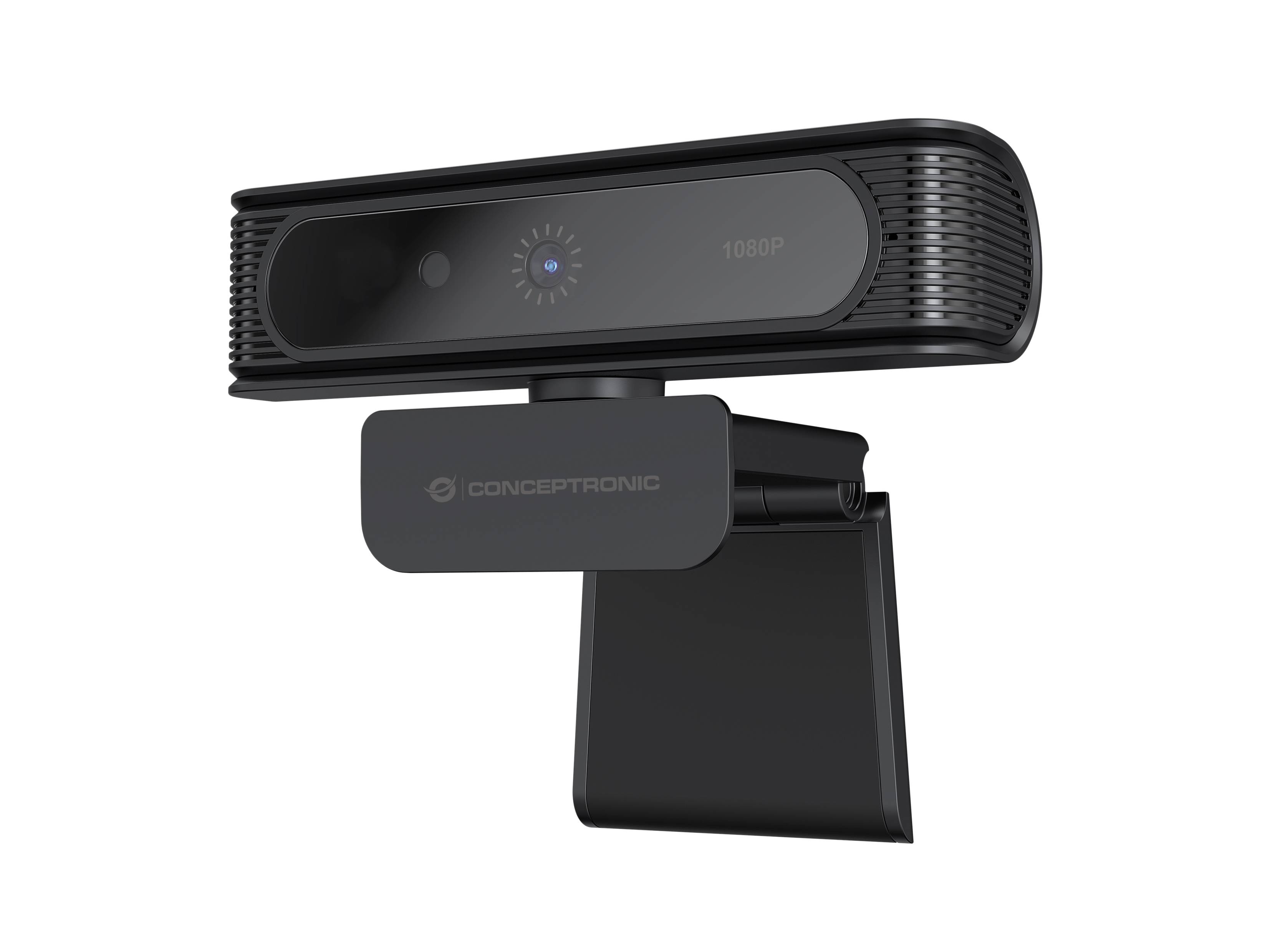 Conceptronic Webcam USB-A2.0 FID 1080p 30Hz FullHD+Mikro sw - Webcam