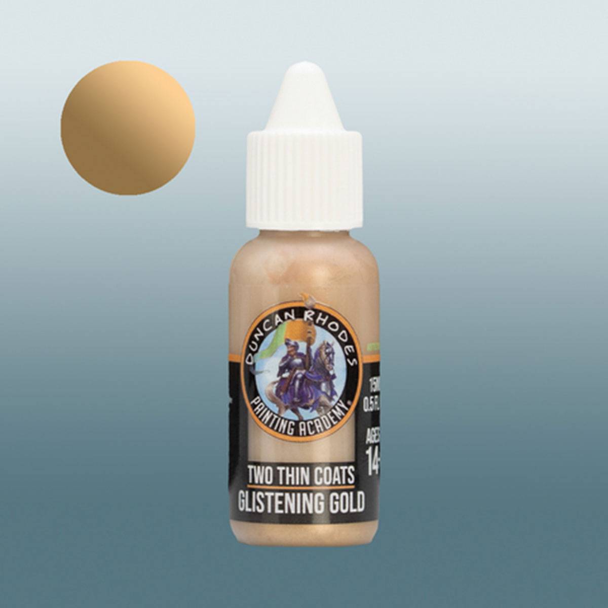 Two Thin Coats Acryl Miniaturenfarbe - Glistening Gold (Metallic)