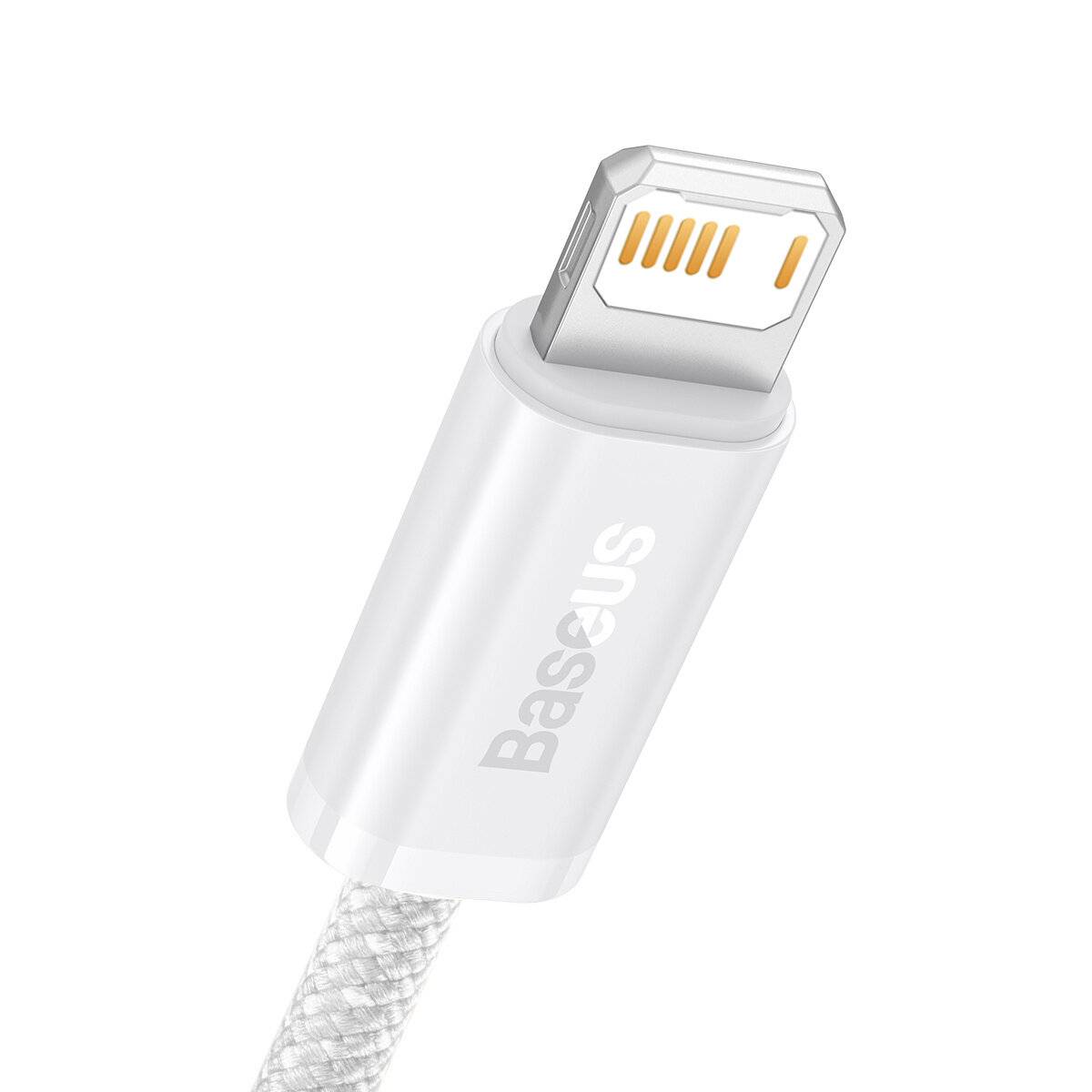Baseus Dynamisches Kabel USB zu Lightning, 2.4A, 2m (Weiß)