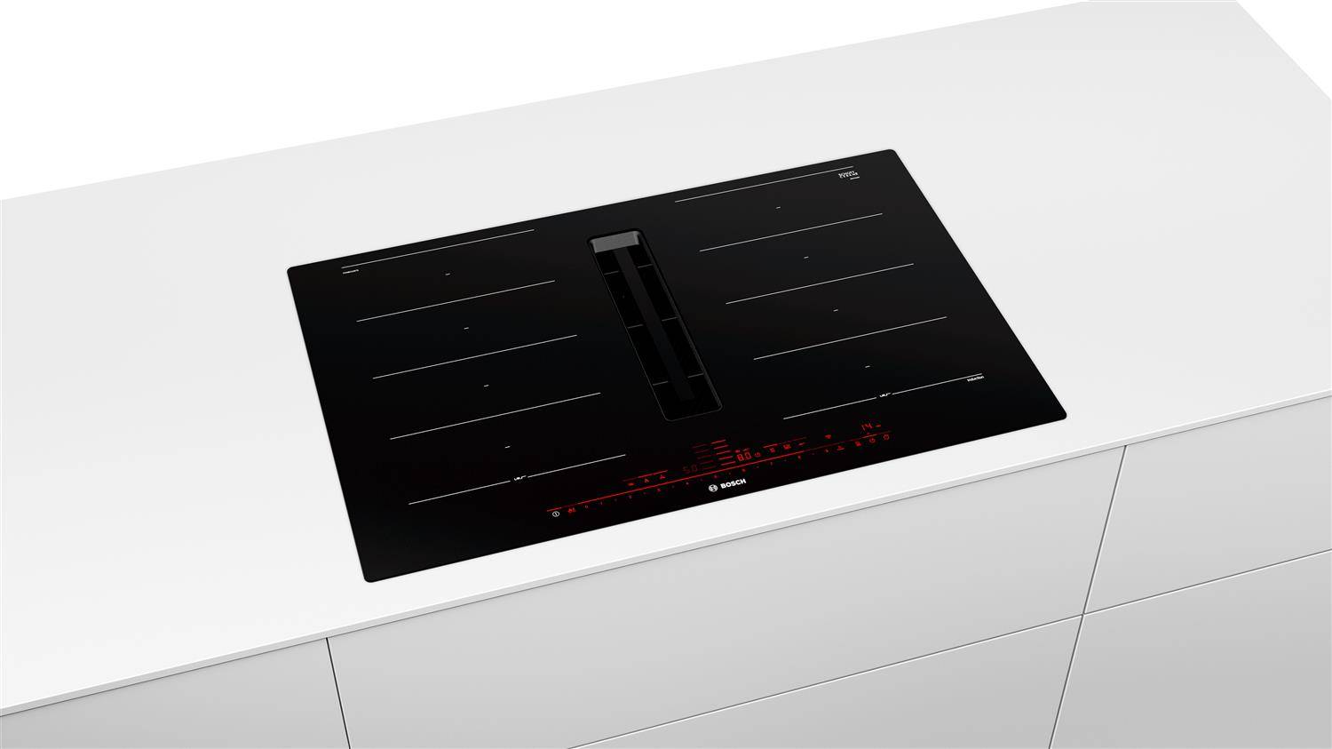 BOSCH BSHG Glaskeramik Kochstelle 80cm 2xFlexinduktion Dunstabzug flb PXX801D67E