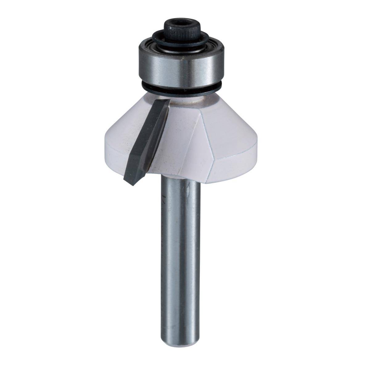 Makita Fasen-/ Profilfräser mit Anlauflager, Ø 38,2 mm Ø 38,2 mm • 8 mm Schaft • 45° Winkel
