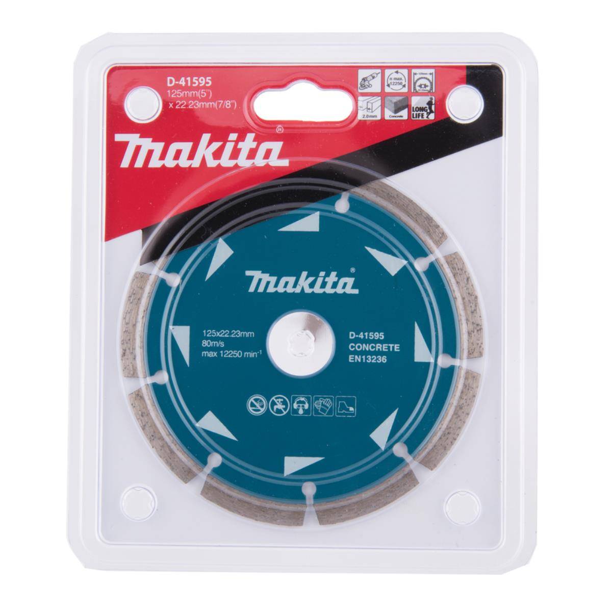 Makita Diamantscheibe 125 x 22,23 mm segmentiert • 125 mm • 22,23 mm