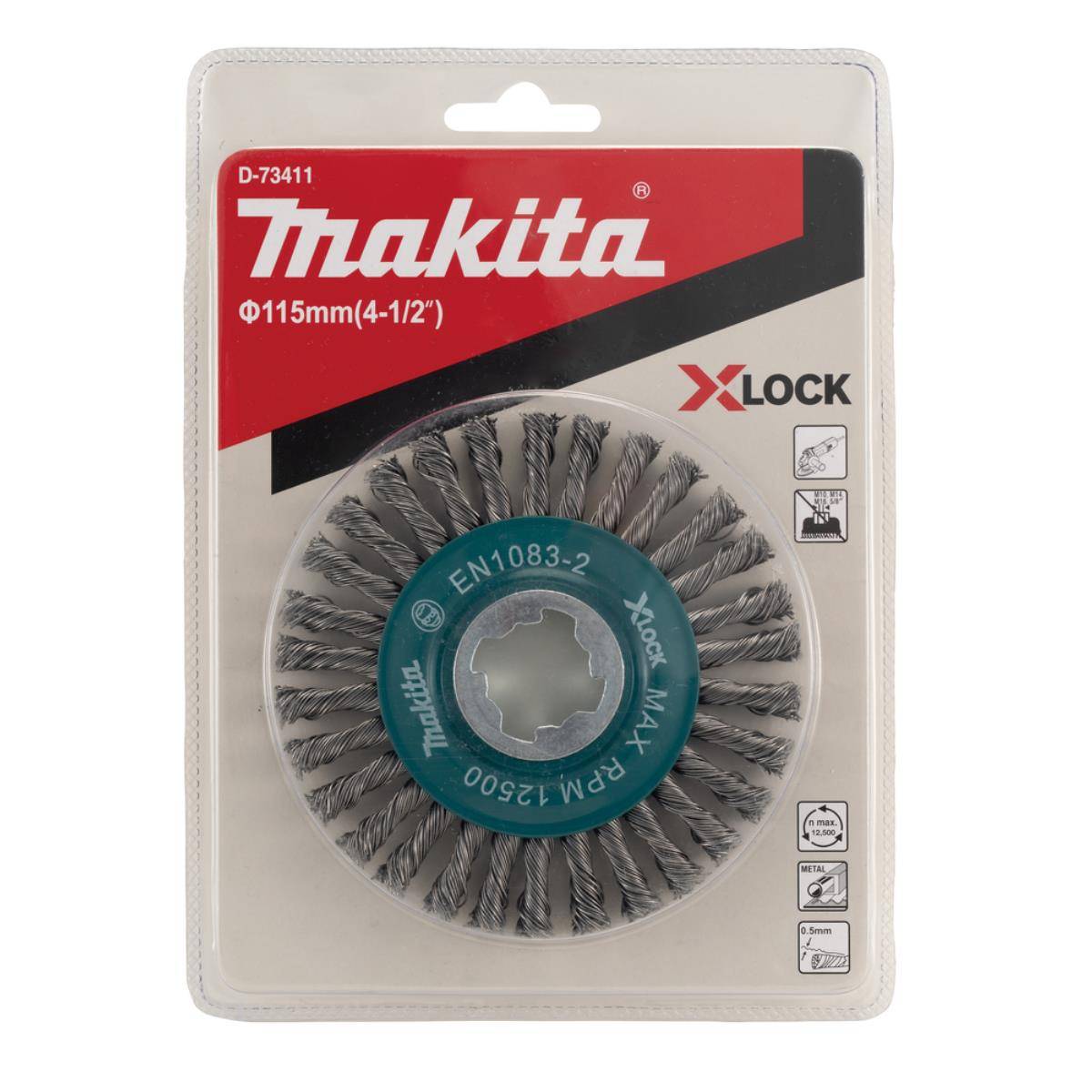 Makita Scheibenbürste X-LOCK • 115 mm