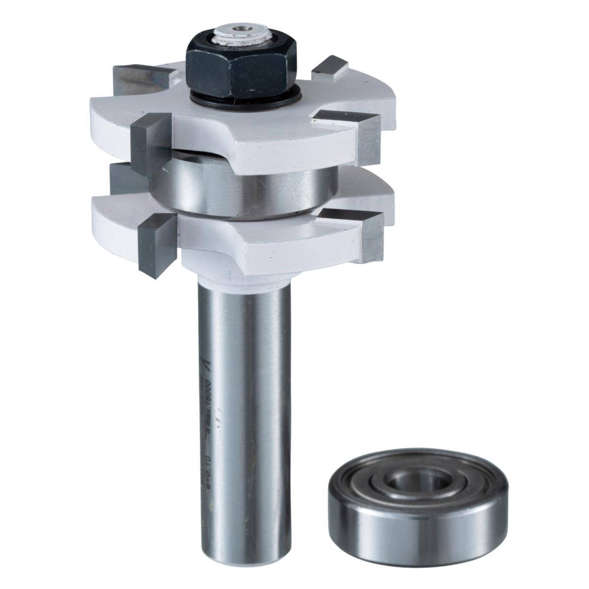 Makita Nut- und Federfräser mit Anlauflager Ø 41 mm Ø 41 mm • 12 mm Schaft • 19 mm Höhe