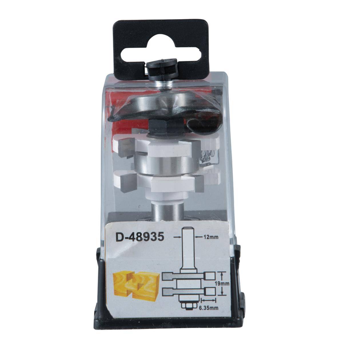 Makita Nut- und Federfräser mit Anlauflager Ø 41 mm Ø 41 mm • 12 mm Schaft • 19 mm Höhe