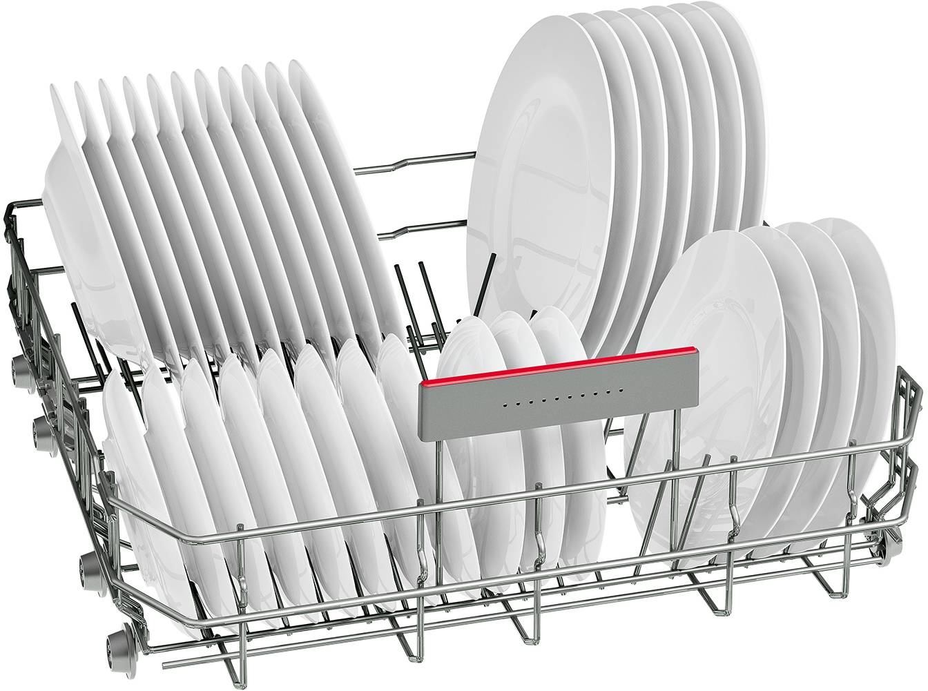Bosch Serie 4, Unterbau-Geschirrspüler, 60 cm, Gebürsteter Stahl, SMU4EVS08E