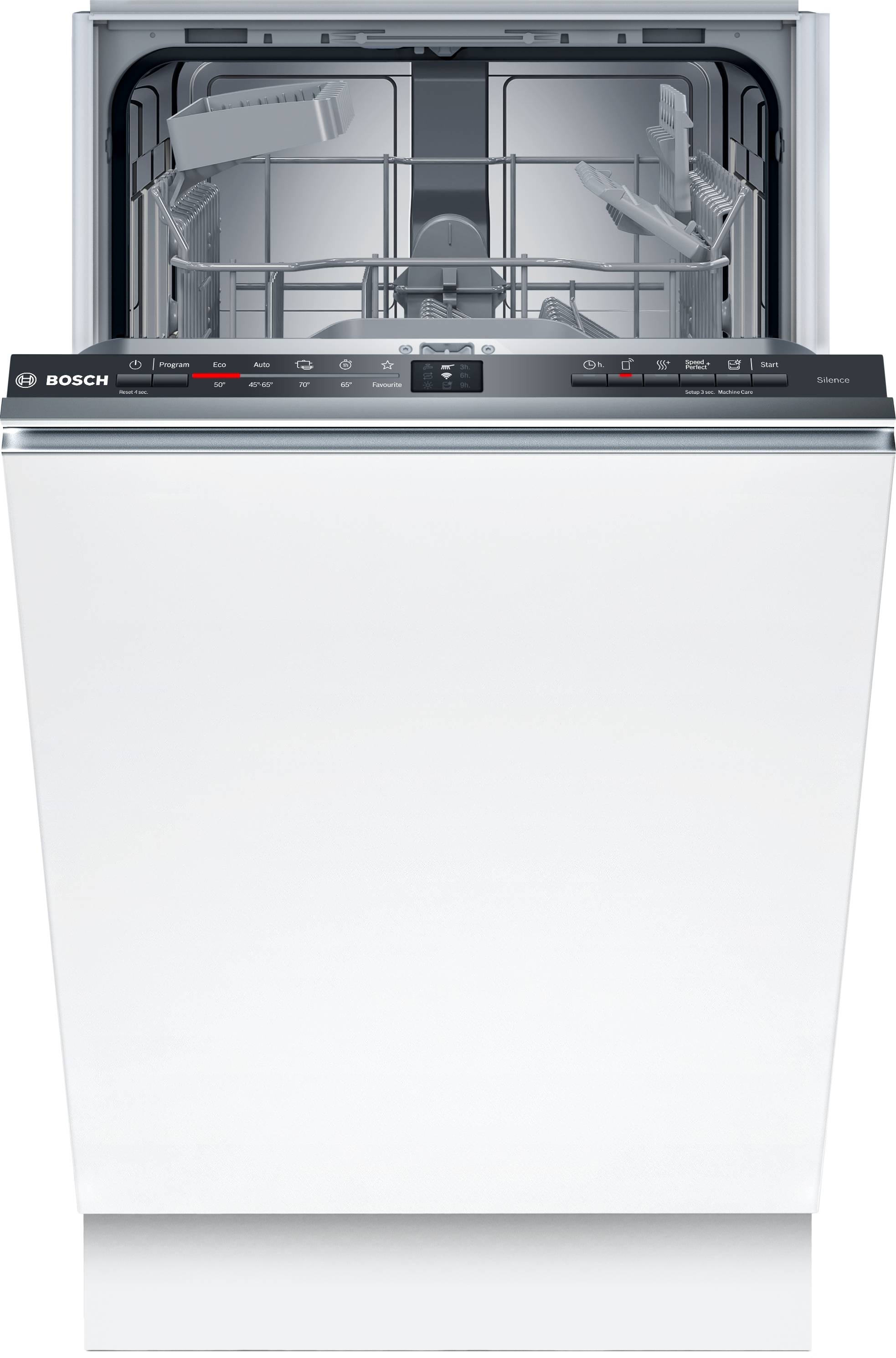 Bosch Serie 2, Vollintegrierter Geschirrspüler, 45 cm, SPV2HKX42E