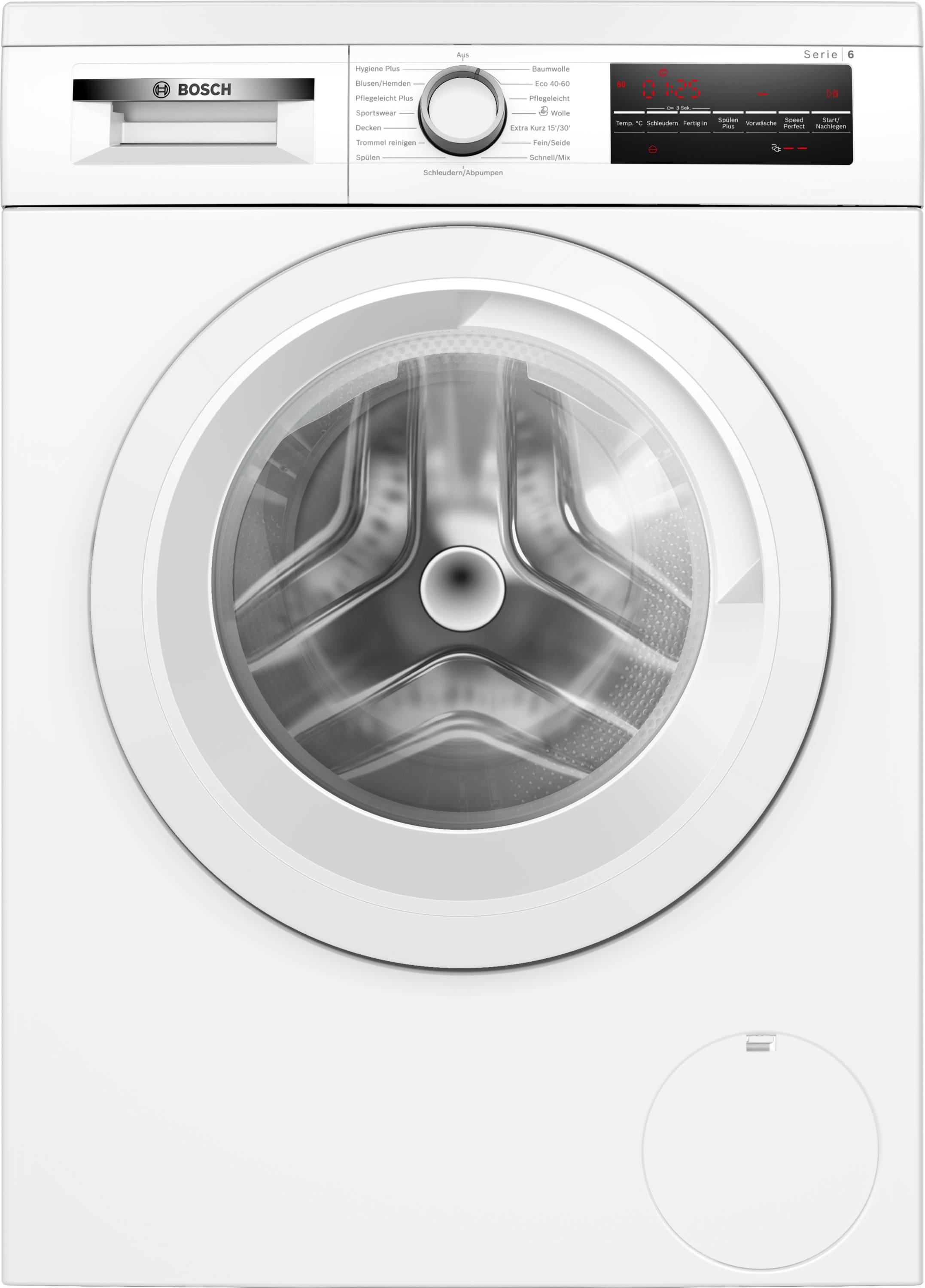 Bosch Serie 6, Waschmaschine, unterbaufähig - Frontlader, 9 kg, 1400 U/min., WUU28T22