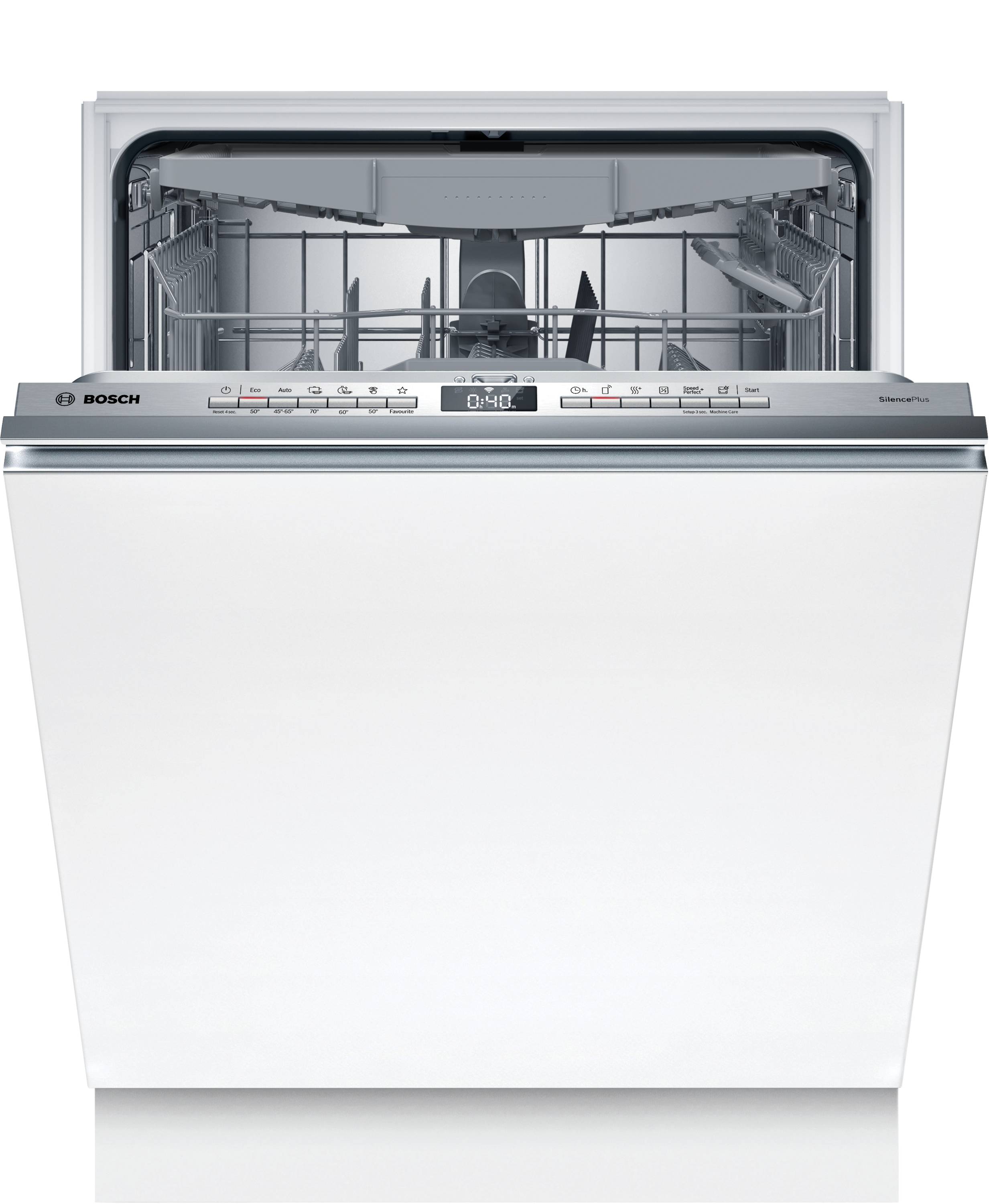 Bosch Serie 4, Vollintegrierter Geschirrspüler, 60 cm, XXL, SBV4ECX28E