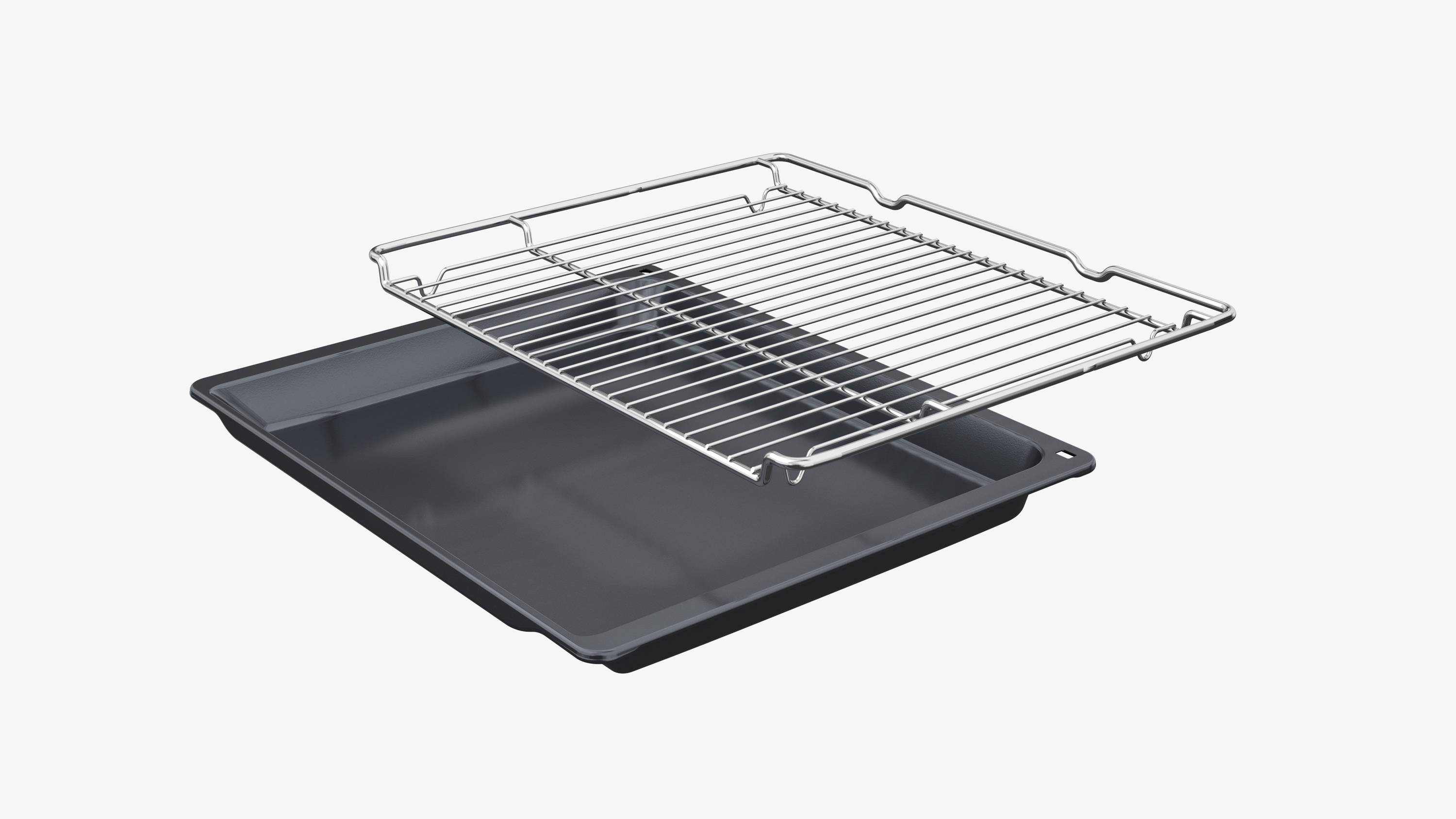 Bosch Serie 4, Einbau-Backofen, 60 x 60 cm, Schwarz, HBA514BB3
