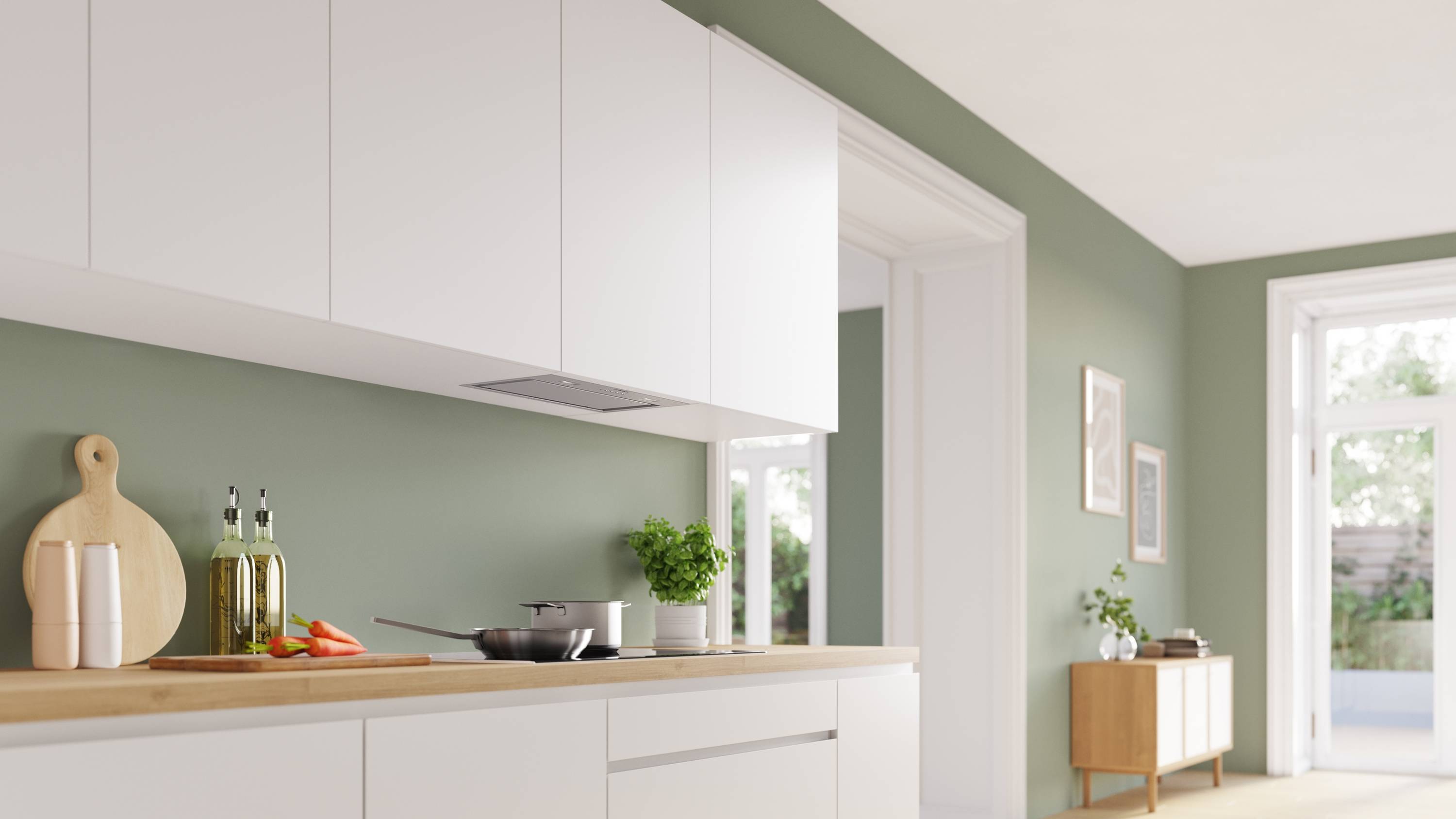 Bosch Serie 6, Lüfterbaustein, 52 cm, Edelstahl, DLN56AC50