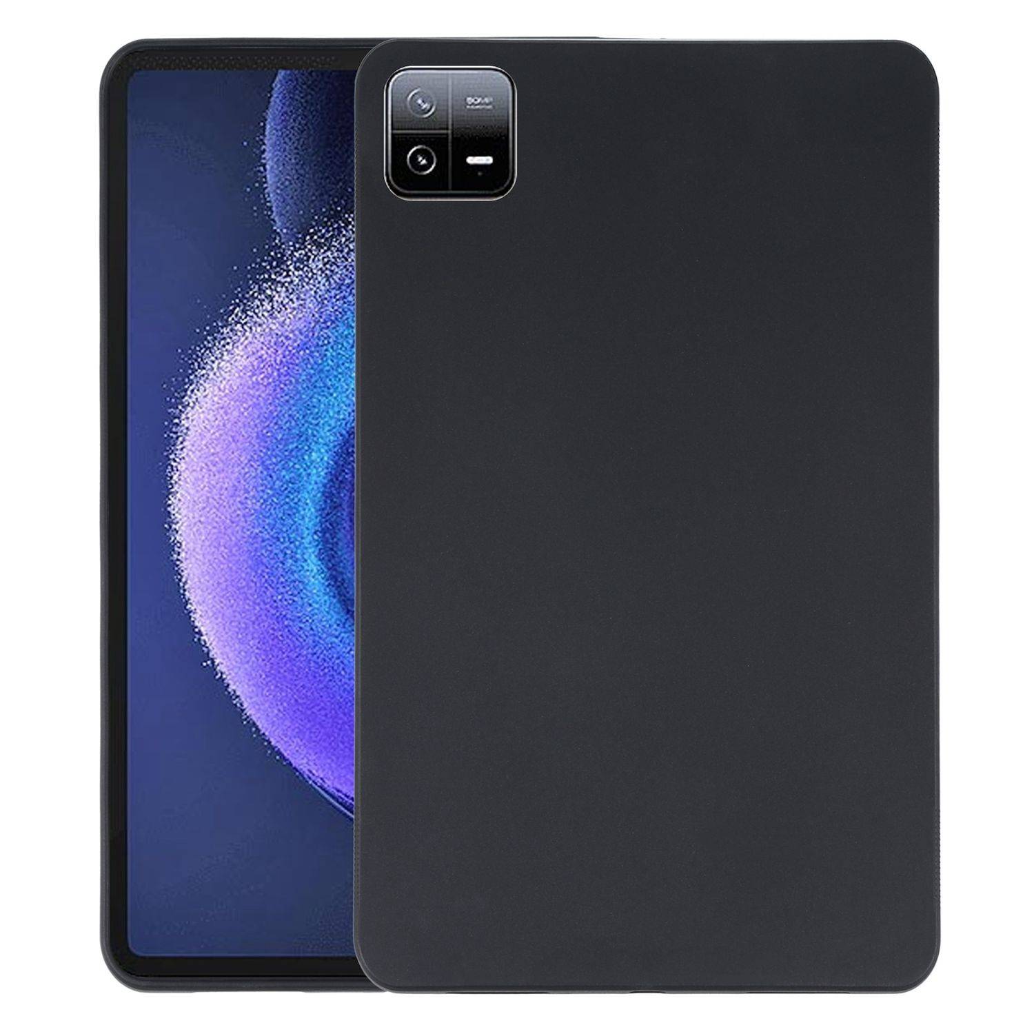 Für Xiaomi Pad 7 TPU Silikon Tablet Hülle Tasche Schutz Cover Case Zubehör Schwarz