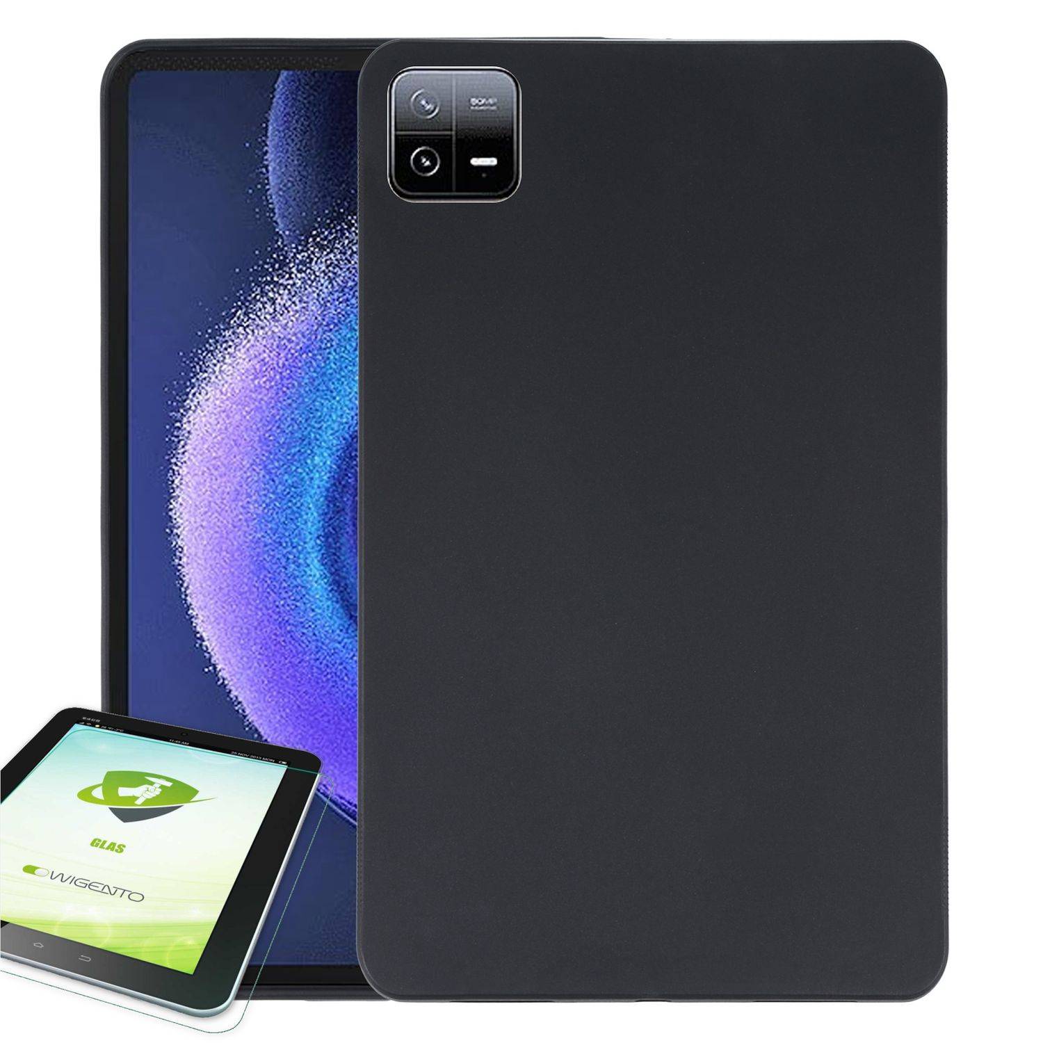 Tablet Hülle + Schutzglas für Xiaomi Pad 8 / 8 Pro / Pad 7 / 7 Pro Full Cover