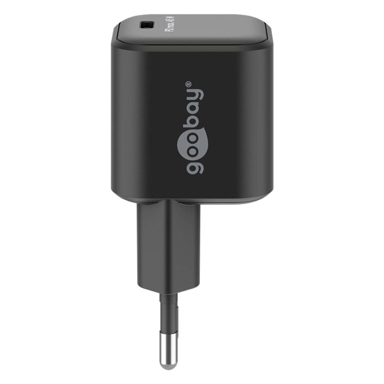 Goobay USB-C™ PD GaN Schnellladegerät Nano 45W Schwarz