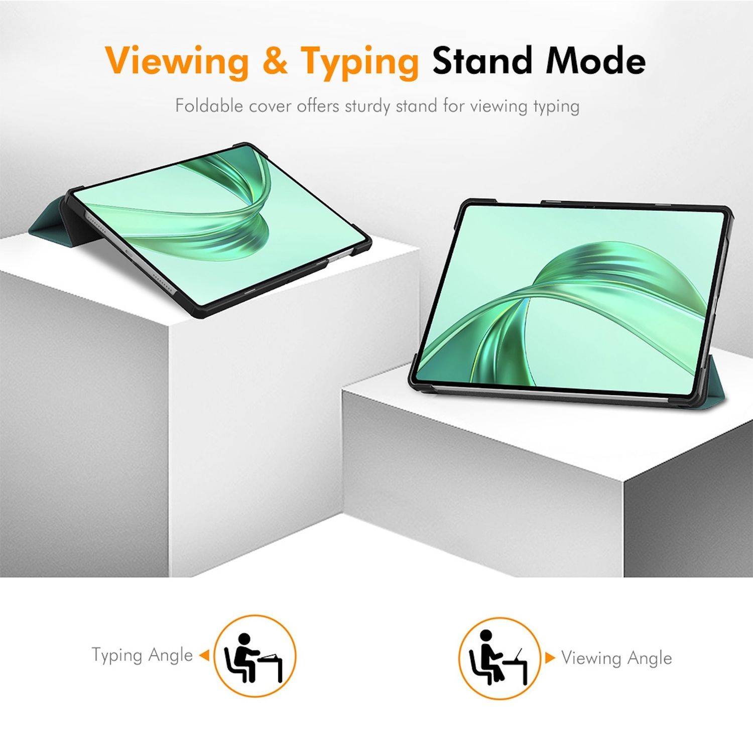 Für Honor Pad X8a 11 Zoll 3folt Wake UP Smart Cover Tablet Tasche Hülle Case Neu