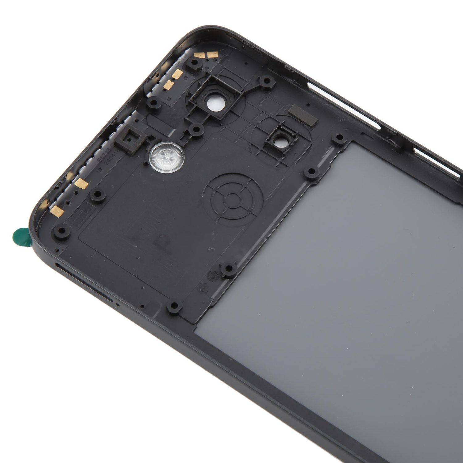 Für ZTE Blade A55 Akkudeckel mit Mittelrahmen & Kameralinse Schwarz Ersatzteil