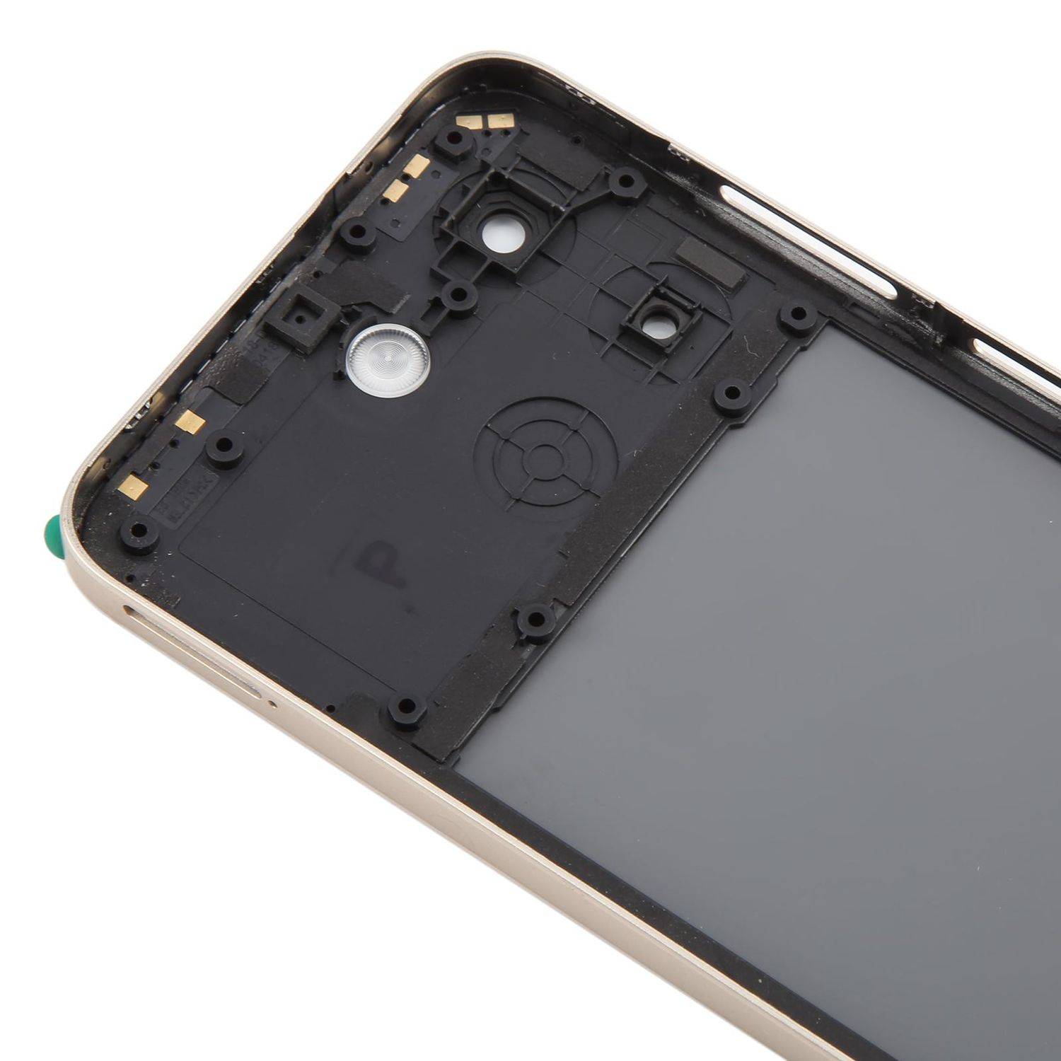 Für ZTE Blade A55 Akkudeckel mit Mittelrahmen & Kameralinse Orange Ersatzteil