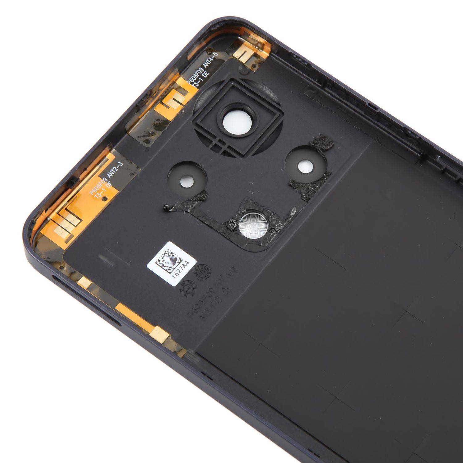 Für ZTE Blade V50 Vita Akkudeckel mit Kameralinse Schwarz Reparatur Ersatzteil