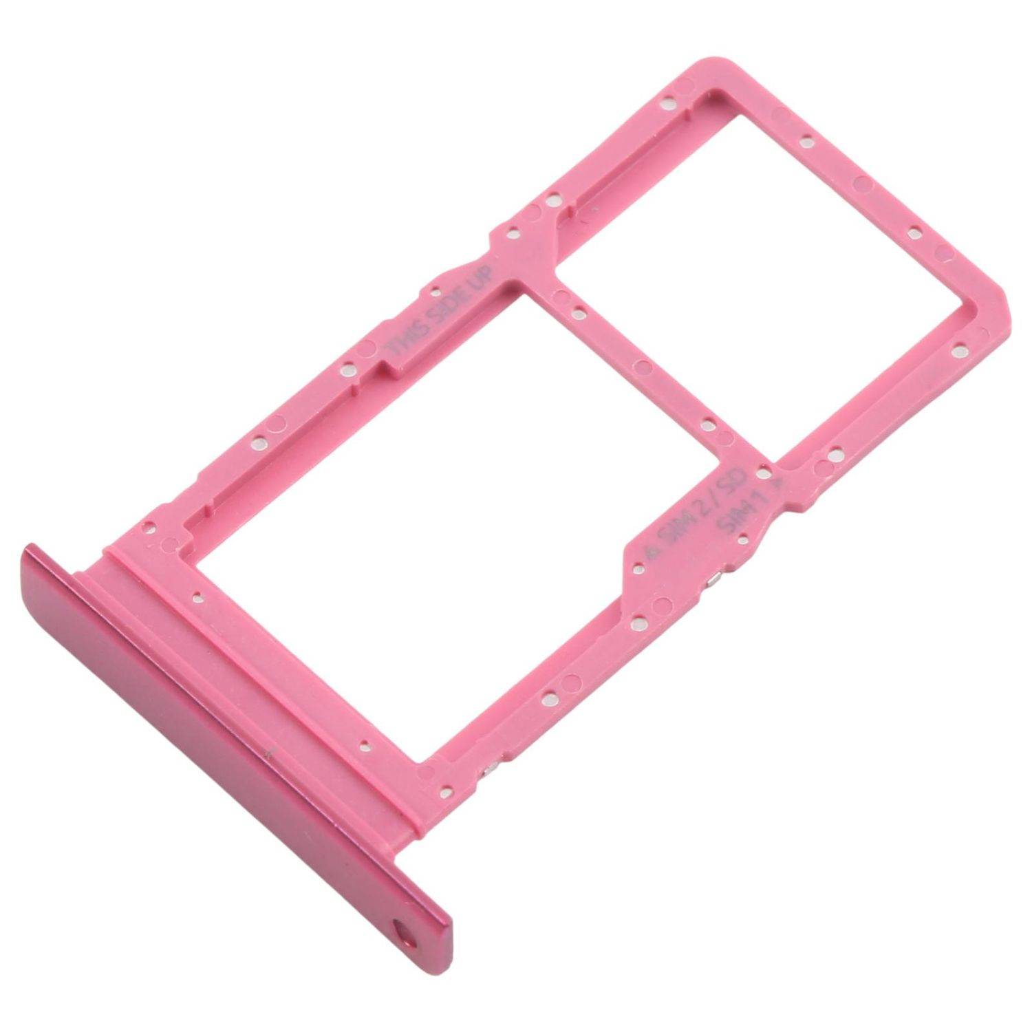 Für Nokia G42 SIM Kartenhalter + SIM / Micro SD Kartenhalter Ersatzteil Rot