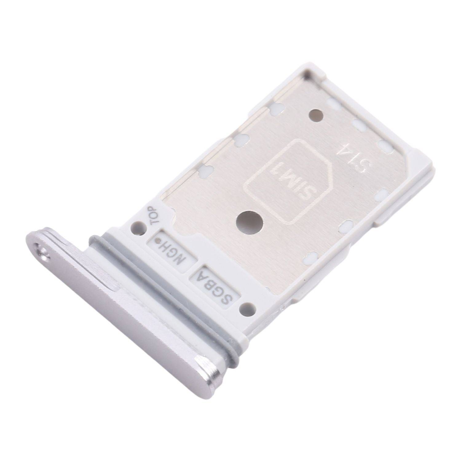 Für Samsung Galaxy S24 FE SM-S721B Dual SIM Karten Halter Tray Ersatzteil Grau