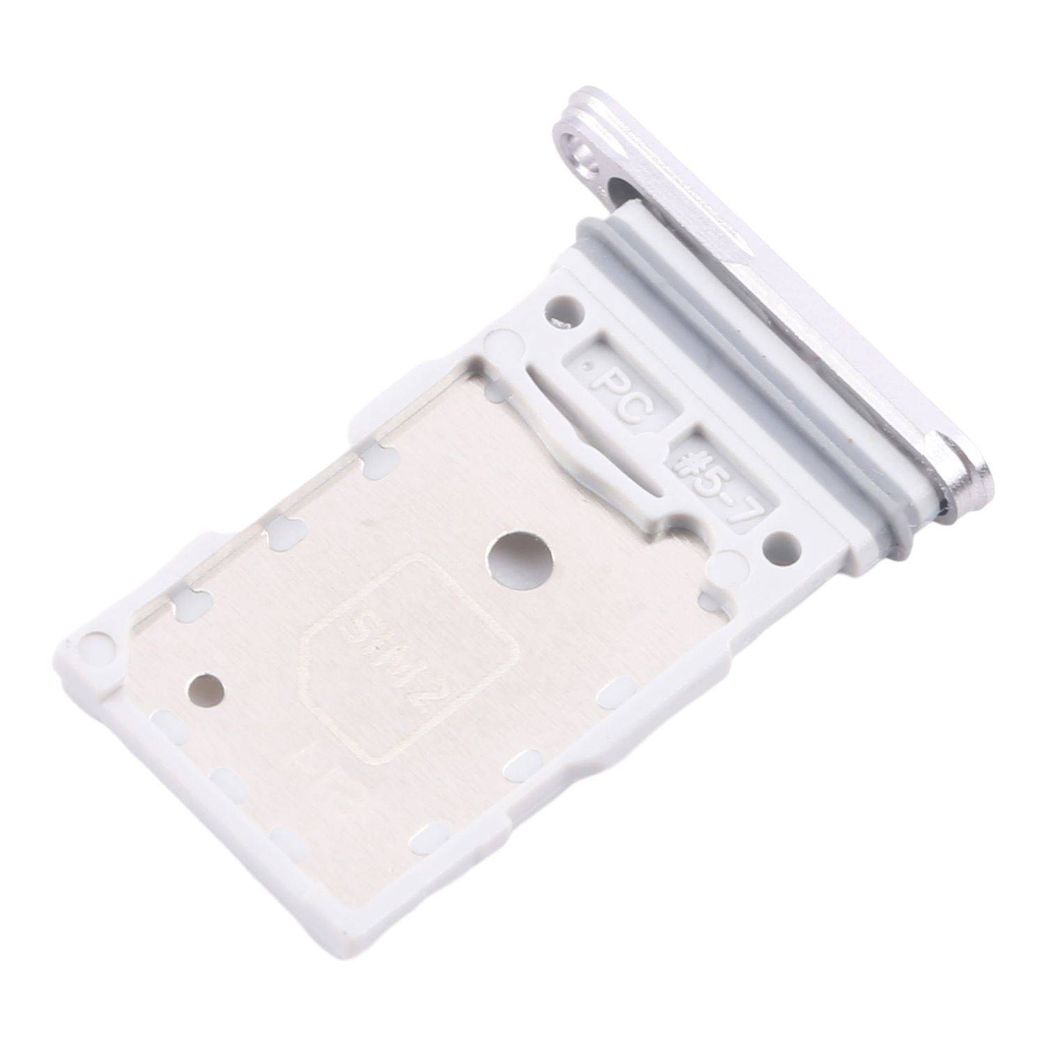 Für Samsung Galaxy S24 FE SM-S721B Dual SIM Karten Halter Tray Ersatzteil Grau
