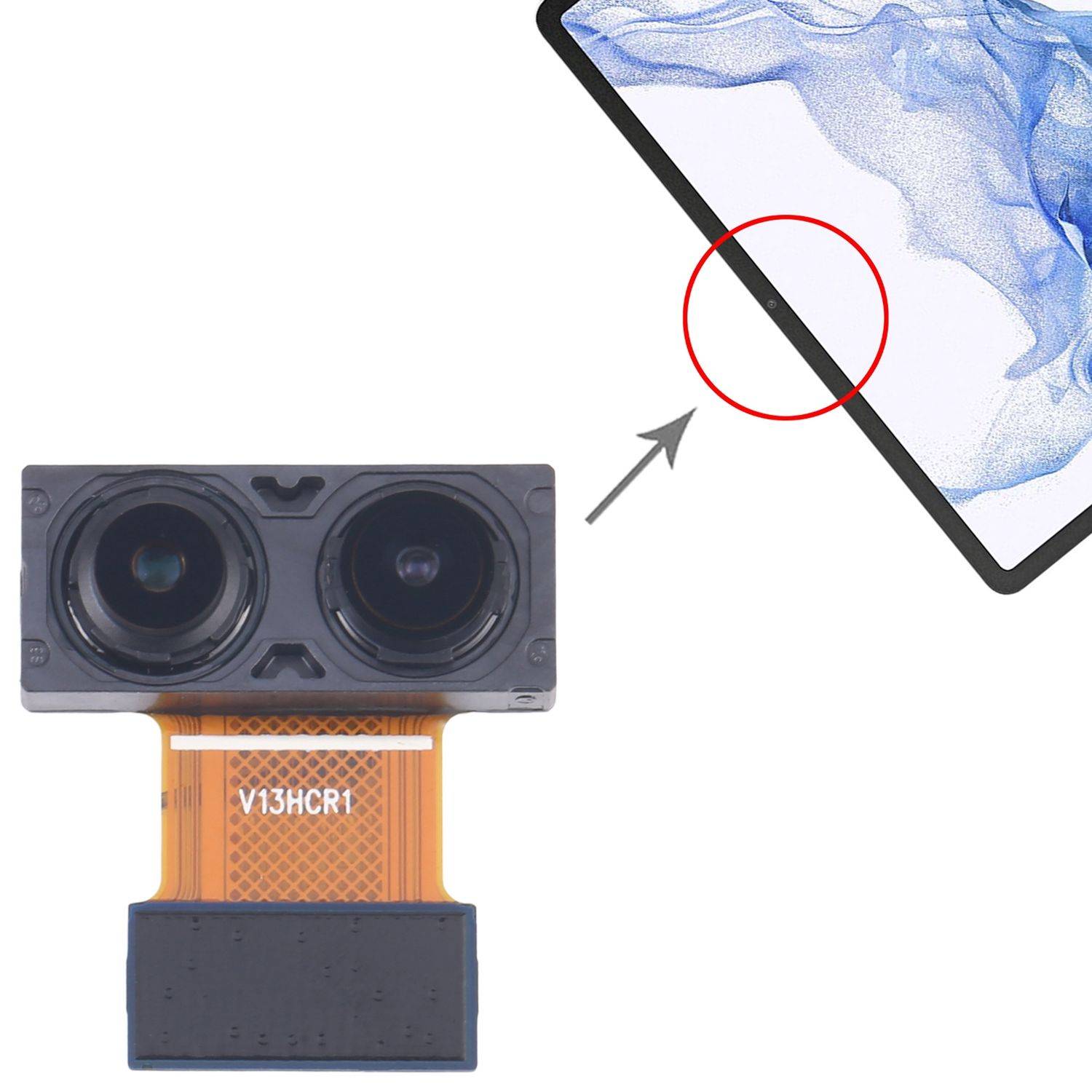 Für Samsung Galaxy Tab S8 Ultra SM-X900 Frontkamera Camera Modul Ersatzteil