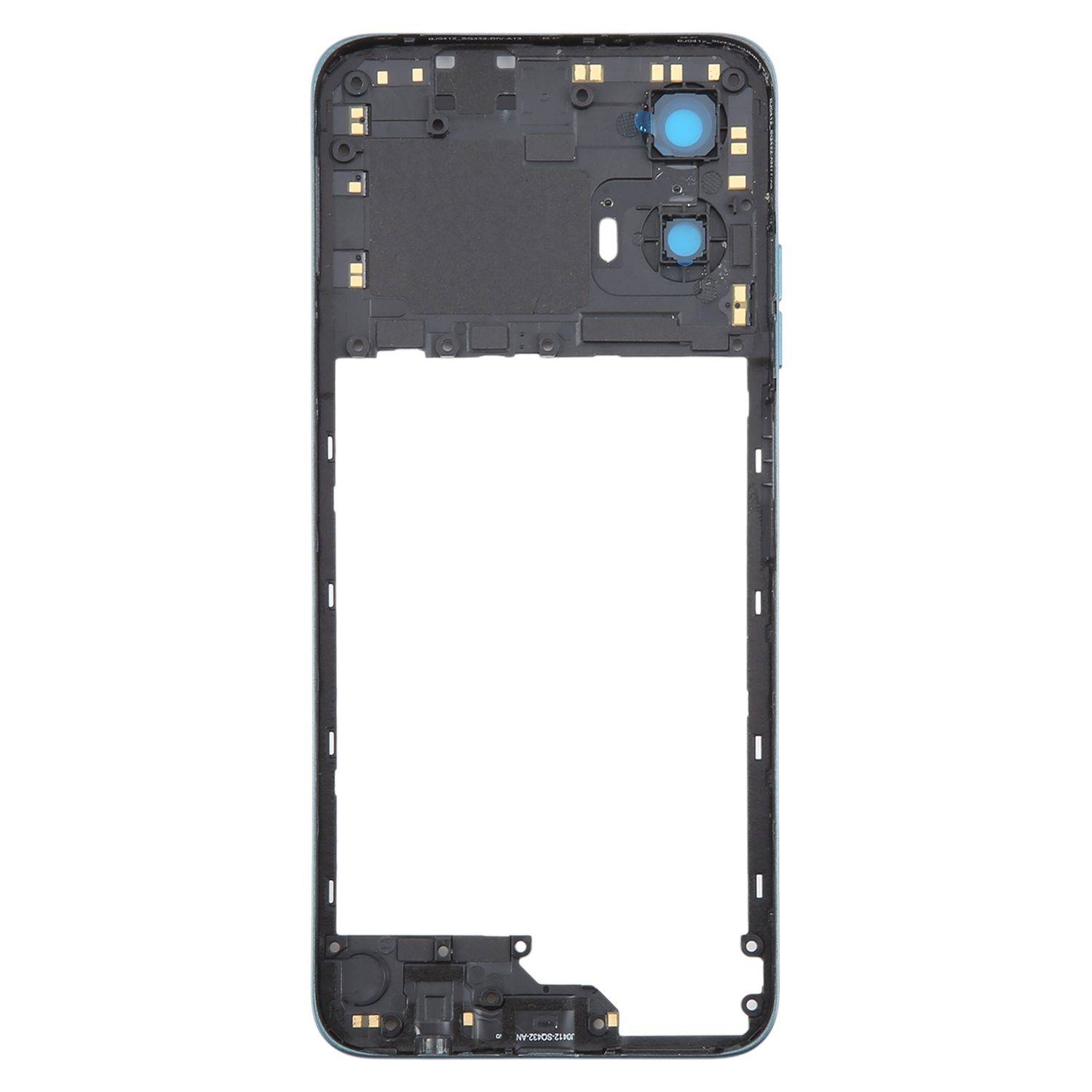 Für Motorola Moto G34 Mittelrahmen Bezel Plate Reparatur Ersatzteil Grün