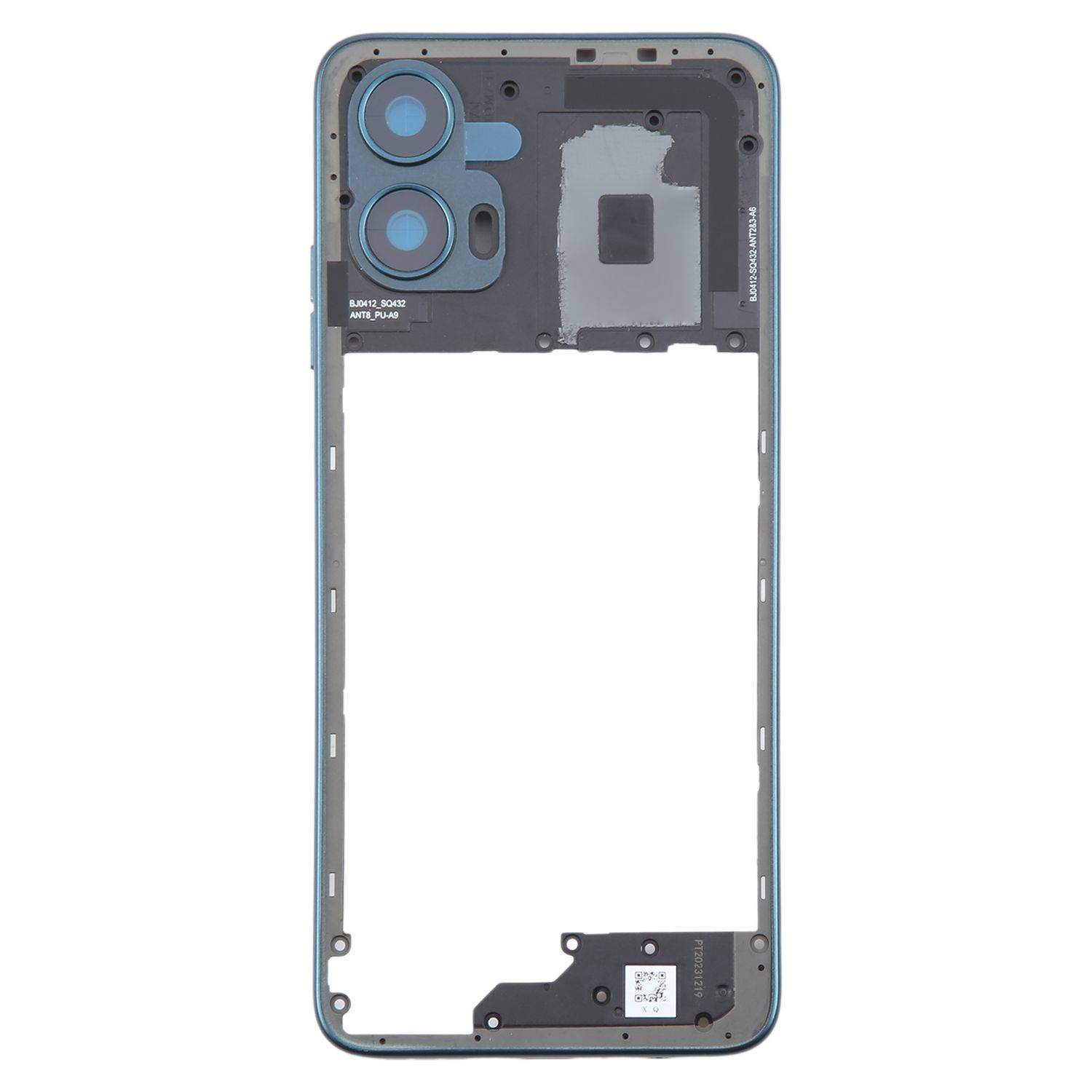 Für Motorola Moto G34 Mittelrahmen Bezel Plate Reparatur Ersatzteil Grün