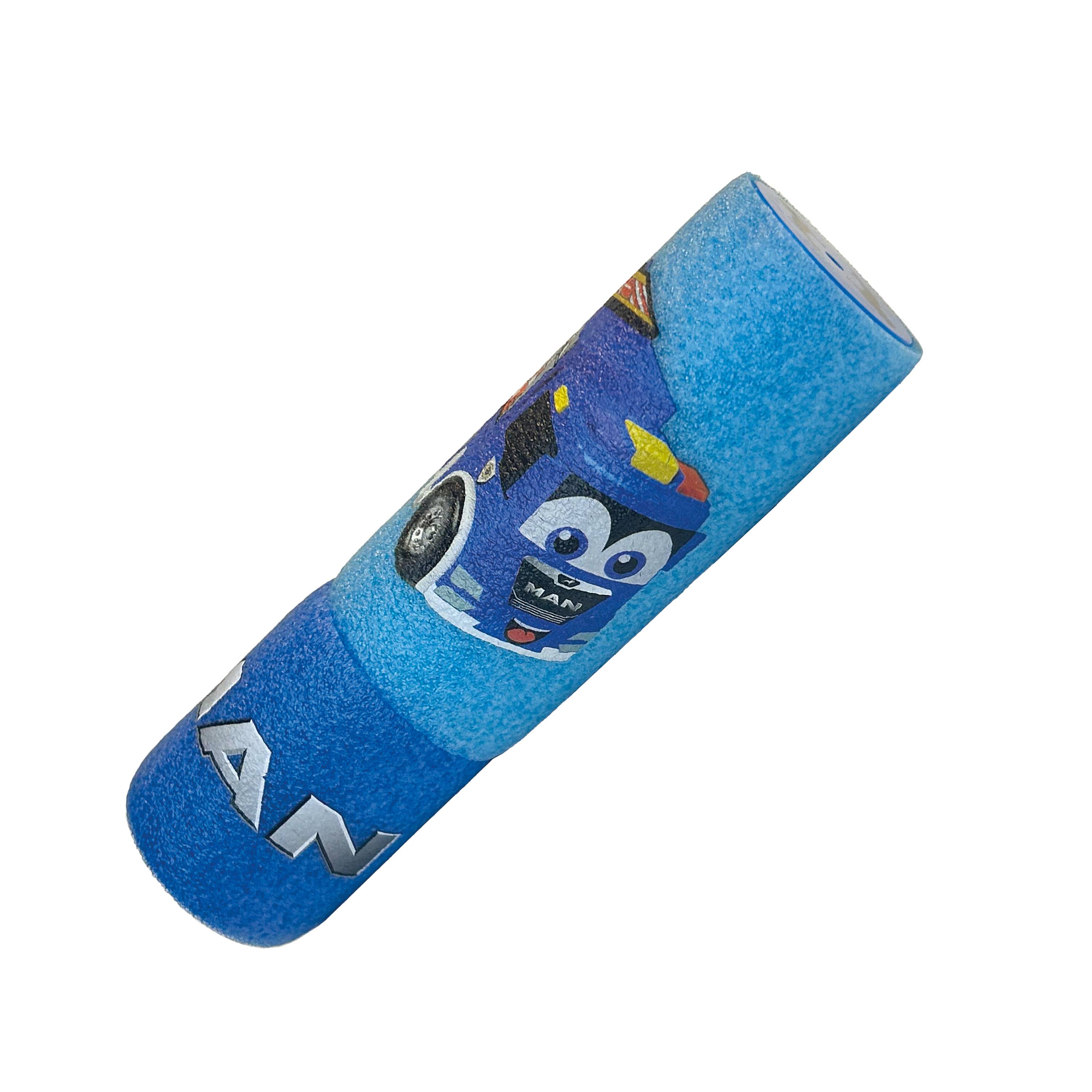 Happy People 16022 - Wasserspritze - MAN Foam Shooter Kids (15cm) Wasserpistole Feuerwehr Polizei