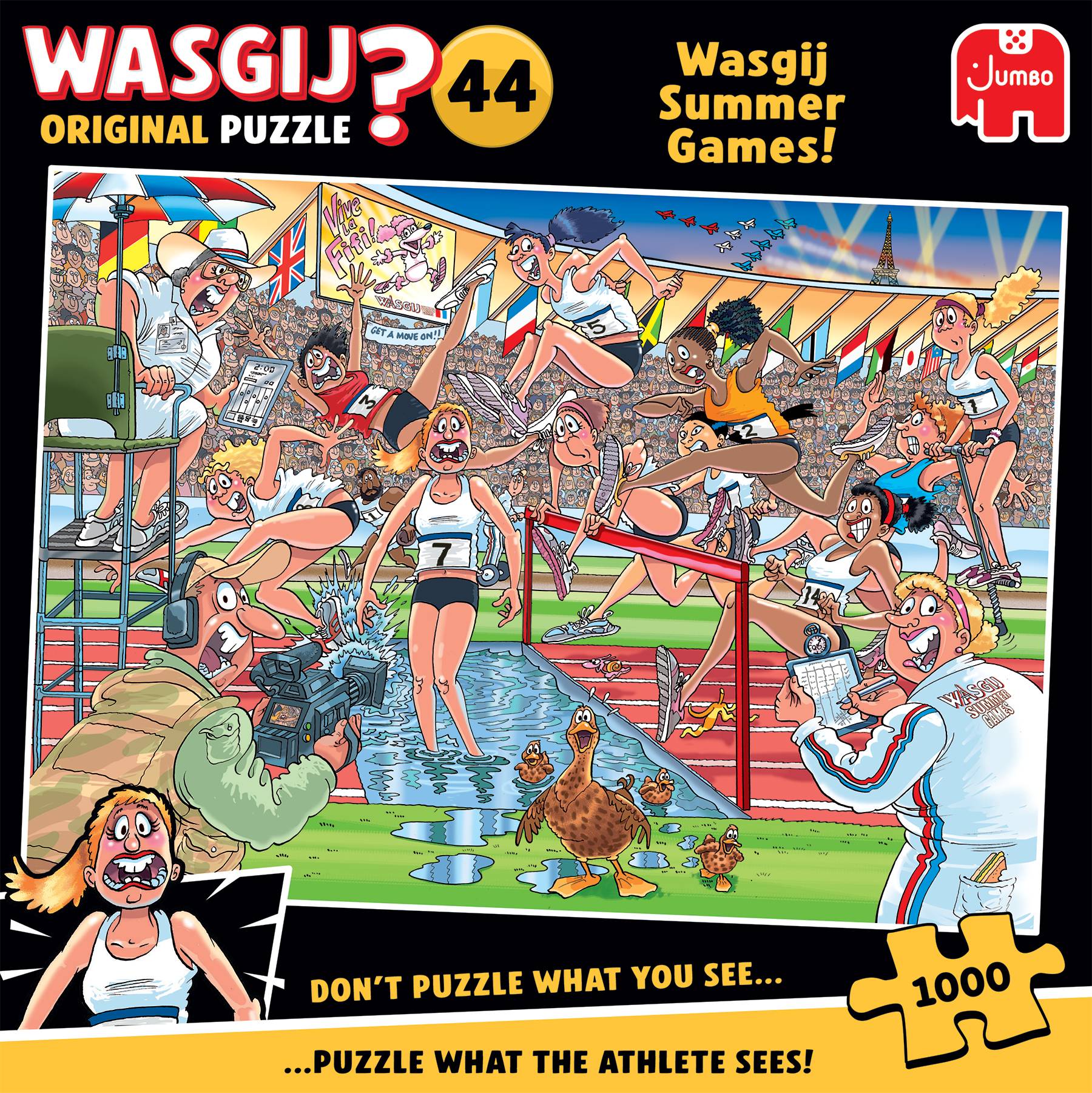 Wasgij Original 44, Wasgij Sommerspiele, 1000 Teile Puzzle
