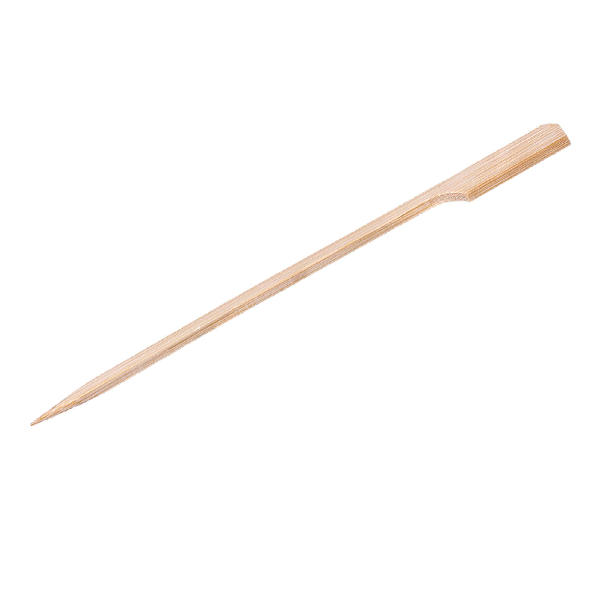 1600 x 120mm Flaggenspieß Flaggenspiesse Bambusspieß Catering Fingerfood Holzspieß Holz Spieße Grillen BBQ Grillspieße