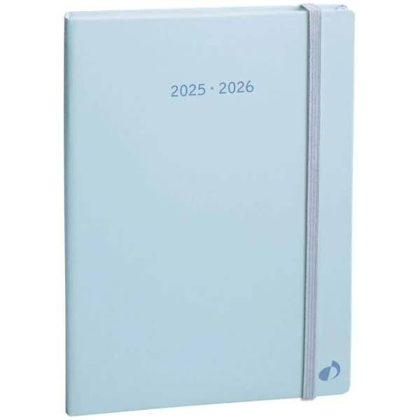 Buchkalender Plan Note 15 15x21cm Pastell Blau 2026
