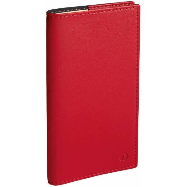 Kalender Planital 8,8x17cm Soho rot 2027