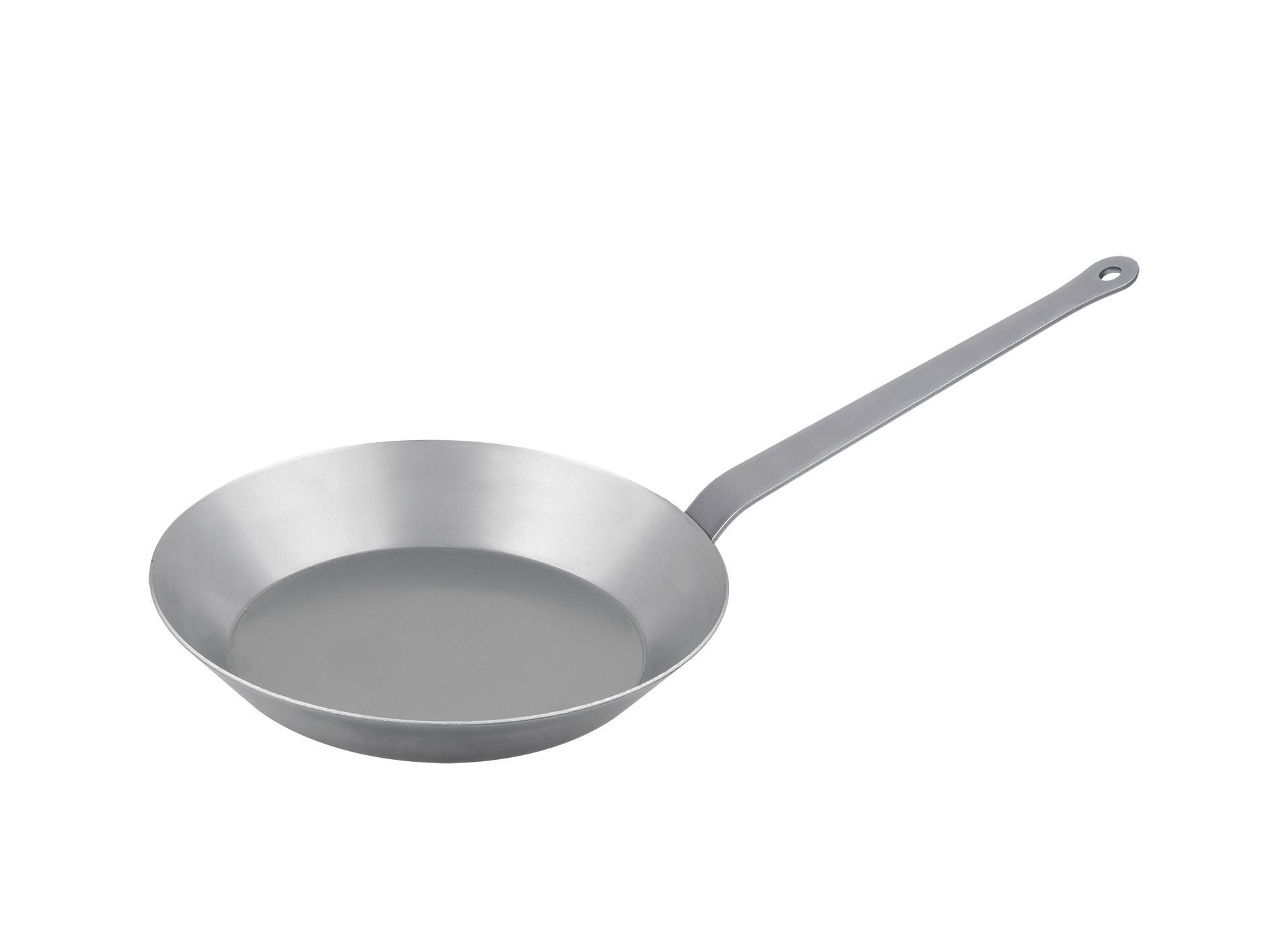 Profi Bratpfanne aus Eisen Ø24 cm Eisenpfanne unbeschichtet hitzebeständig