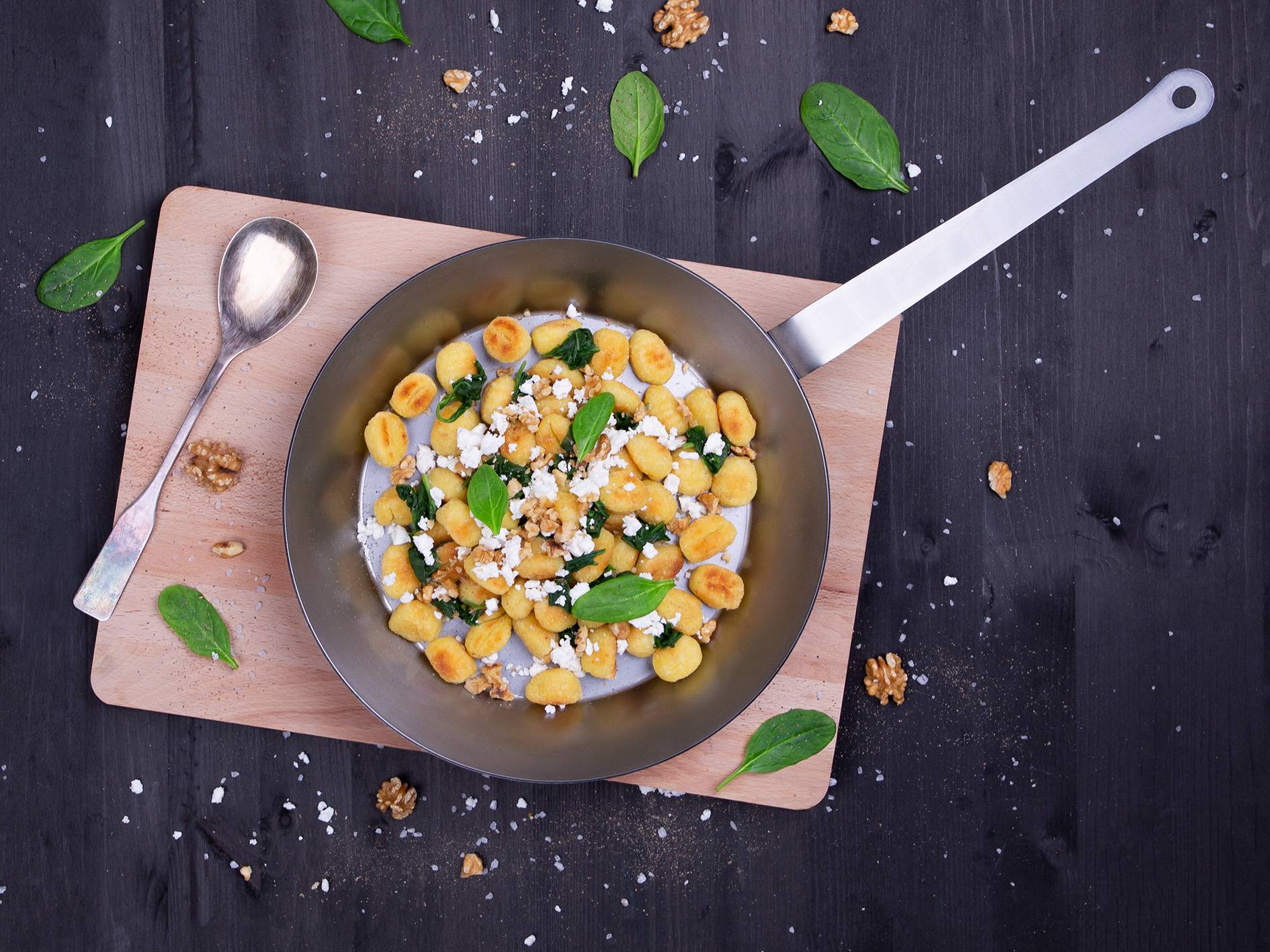 Profi Bratpfanne aus Eisen Ø24 cm Eisenpfanne unbeschichtet hitzebeständig