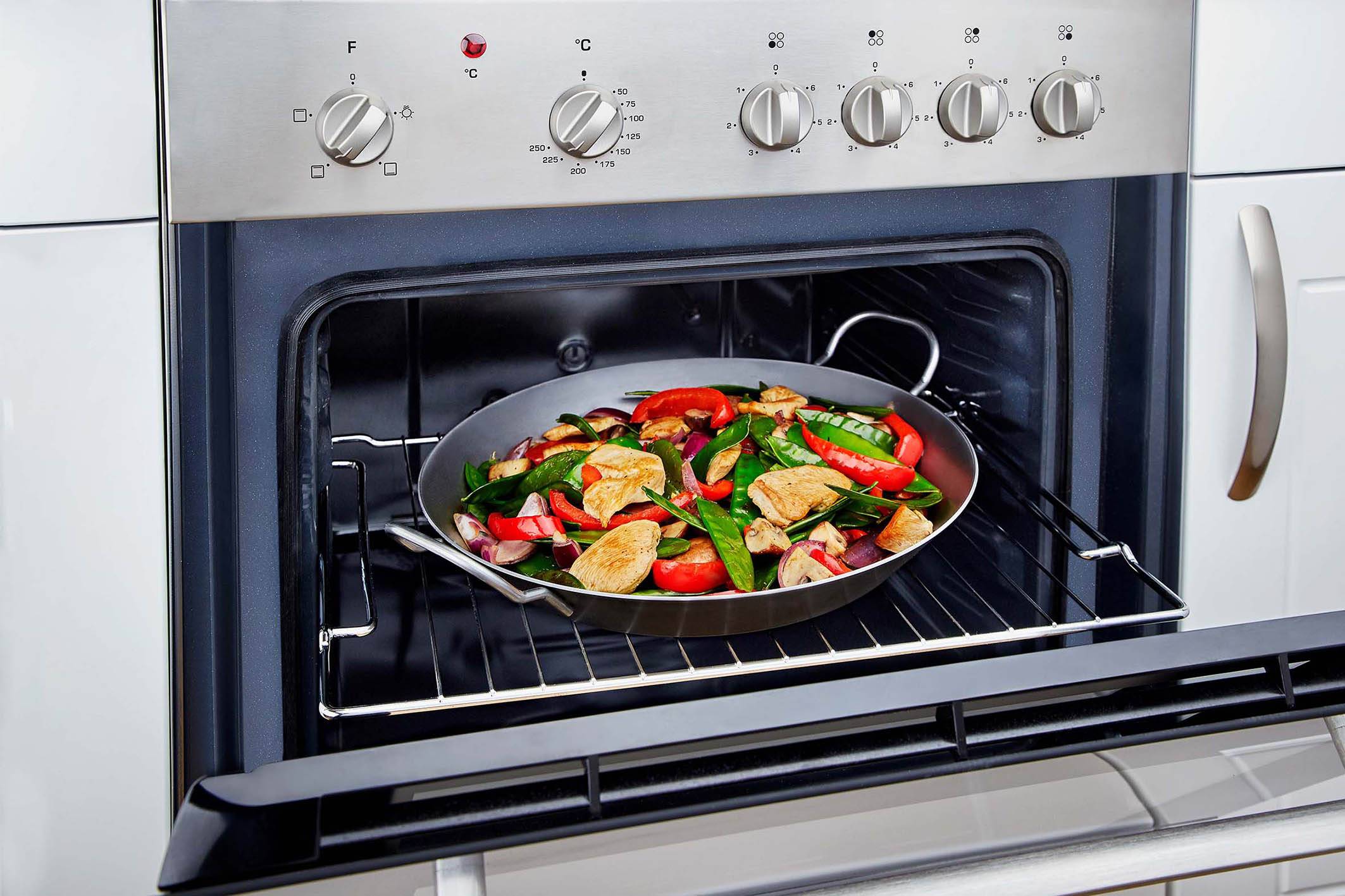 Bratpfanne aus Eisen Ø32 cm Eisenpfanne mit 2 Griffen