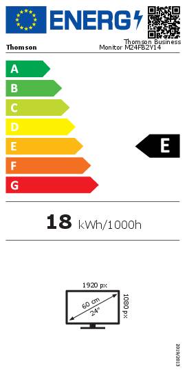 ThomsonKey Business Monitor 24" (60 cm) FHD VA Panel 100Hz -M24FB2Y14-