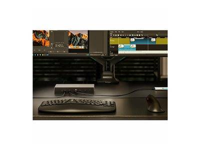 Kensington Dockingstation EQ Thunderbolt5 Triple mit 140W PD Multimedia-Technik
