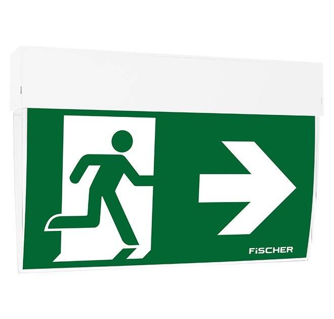 Fischer Rettungszeichenleuchte3/8h F1-U383M.V5