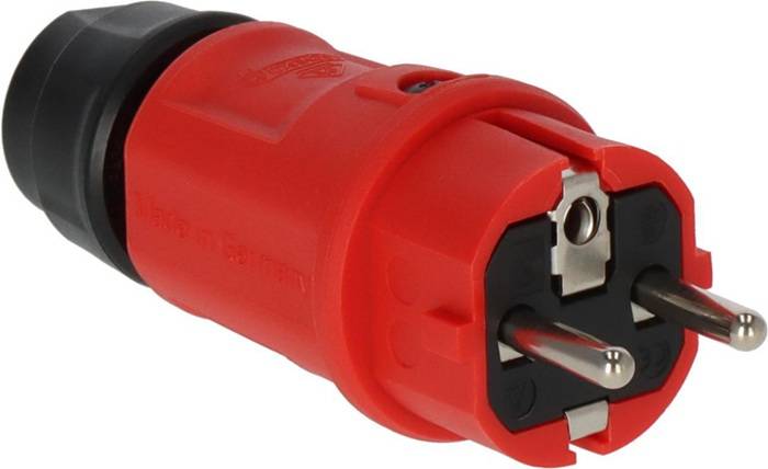Stecker Professional 16A IP54 rot E+F BRENNENSTUHL