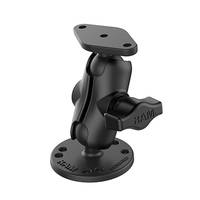 Ram Mounts s Set - B-Kugel - Double Ball Drill-Down Mount with Diamond Plate