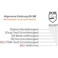 Nitril Feinstrick-Schutzhandschuh Padua Pro 508690-11 Größe 11 Farbe grau/schwarz Trägermaterial Polyester- /Spandexges Nitril Feinstrick-Schutzhandschuh Padua Pro 508690-11 Größe 11 Farbe grau/schwarz Trägermaterial Polyester- /Spandexges