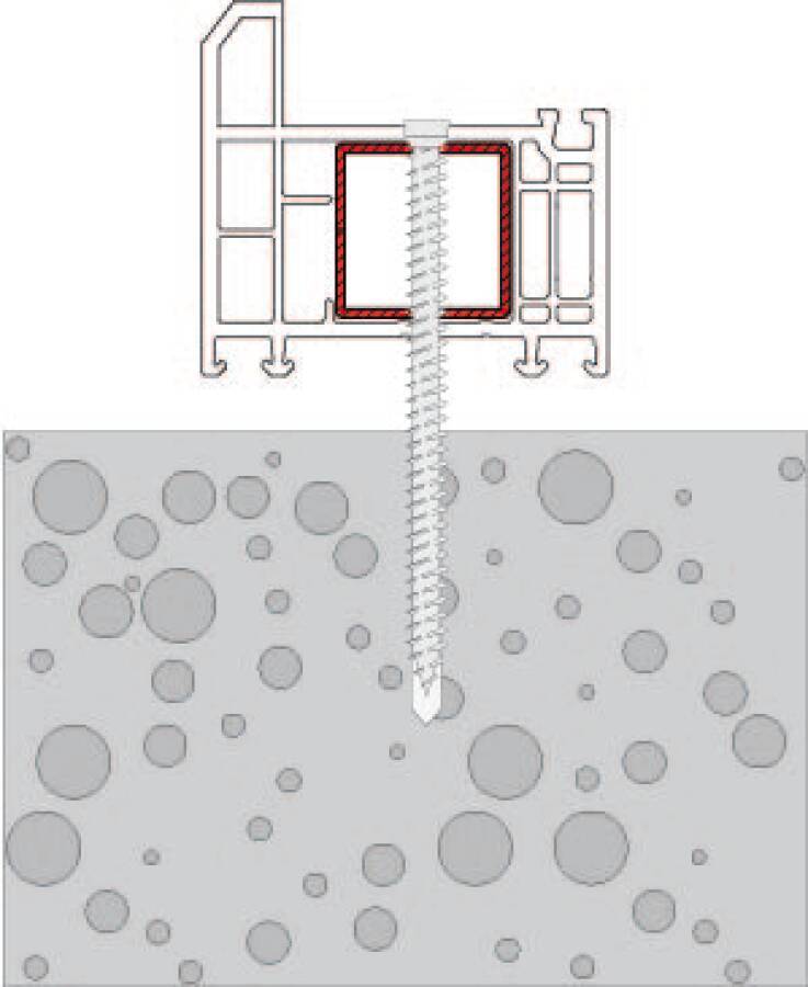 Rahmenschraube Zylinderkopf 0271745 Typ 7,5 x 212 Ausführung Zylinderkopf Bohrernenn-Ø 7,5 mm Schraubenlänge 212 mm Antr