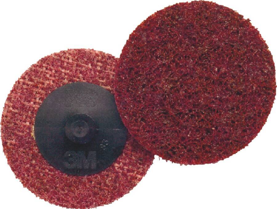 Scotch-Brite™ Roloc™ Vliesscheibe SC-DR 05532 Farbe braun Ø 76 mm Struktur A coarse