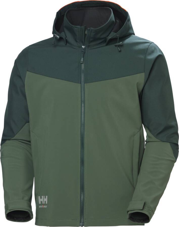 Softshelljacke OXFORD 74290_474-XL Größe XL Farbe fichte / tanne