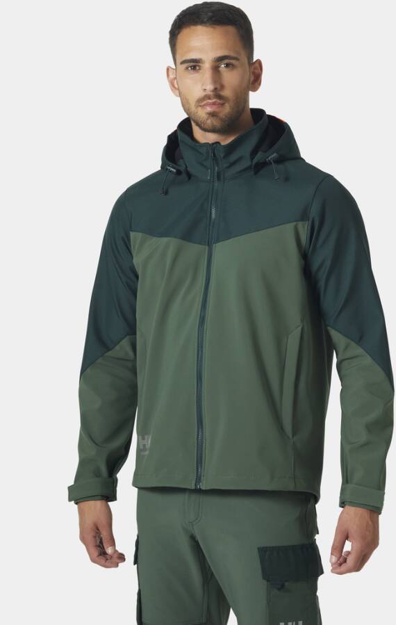 Softshelljacke OXFORD 74290_474-XL Größe XL Farbe fichte / tanne