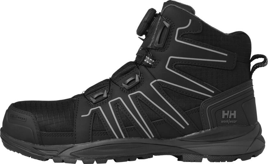 Sicherheitshalbschuh/-hochschuh S3S MANCHESTER LOW / MID / MID BOA 78424_930-45 Größe 45 Farbe schwarz Typ Hochschuh M