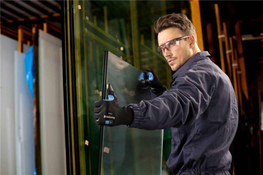 Schnittschutzhandschuh Coreshield 27-0513B-06 Größe 06 Farbe schwarz Trägermaterial HPPE-Edelstahlfaser-Trikot Beschic