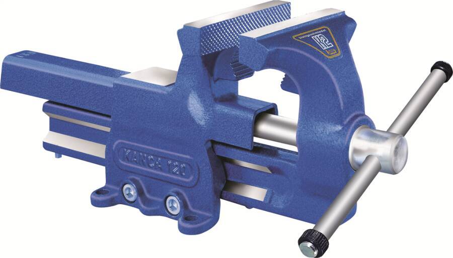 Parallelschraubstöcke 60205300120 Backenbreite 120 mm Spannweite 150 mm Gesamtlänge 525 mm Ambossgröße (axb) 48x42 mm Lo
