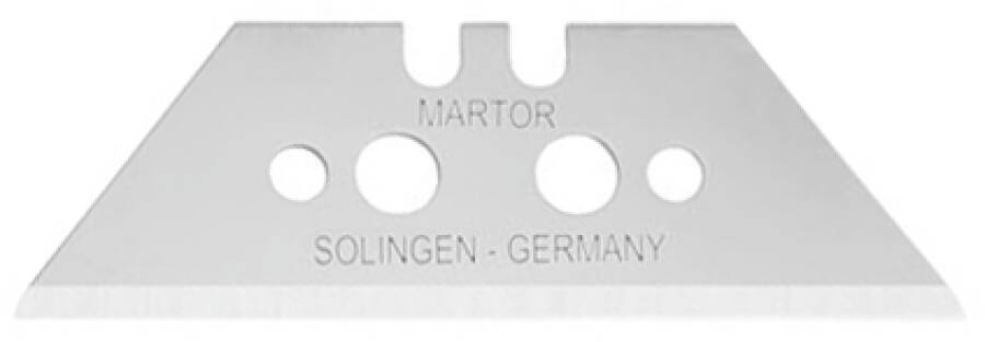 Ersatzklingen MARTOR 99.70 Typ / Nr. Trapezklinge Nr. 99 Eigenschaften eine Schneide mit zwei scharfen Kanten (2-fach